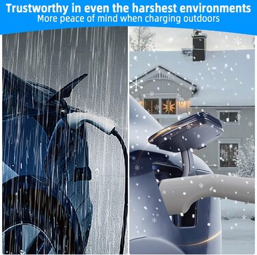 Кабель для зарядки електромобіля Schuko, 3.5kW, 16A з цифровим дисплеєм, сумісний з Model 3/Y, 3008/508, C5X, DS7, GLA, Q3, X3