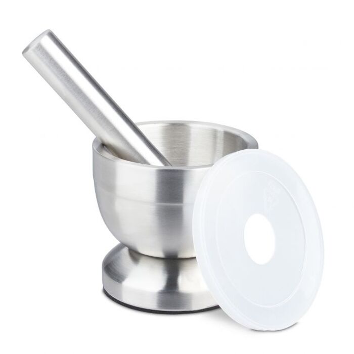 Ступка Relaxdays з нержавіючої сталі pestle