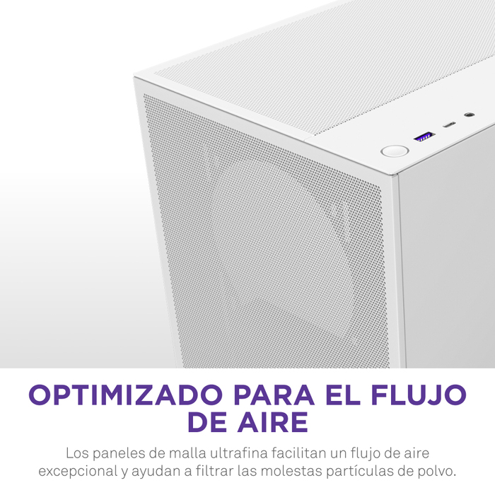 Корпус NZXT H5 Flow Midi Tower, білий
