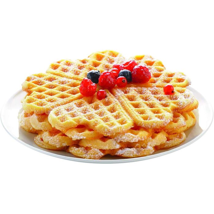Tefal Double Heart Waffle Maker WM311D | Stepless temperature control for desired browning | Non-stick plates | Batter-catching device | 1200W | ‎37 x 11.4 x 28.5 cm Double Heart Waffle Iron