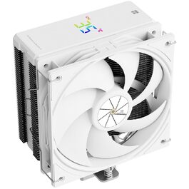 Thermalright Assassin X 120R Digital White - кулер для CPU з цифровим дисплеєм, 4 теплові трубки, PWM вентилятор, підтримка AM5 та Intel LGA1700/1851/1150/1151/1200