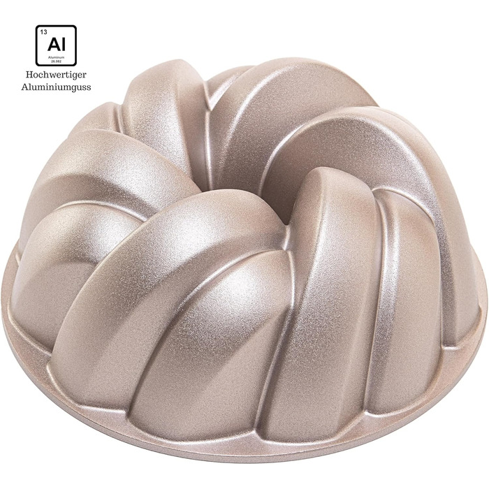 Форма для кексу Erreke, професійна якість, 2.5 л, 24 см, з антипригарним покриттям