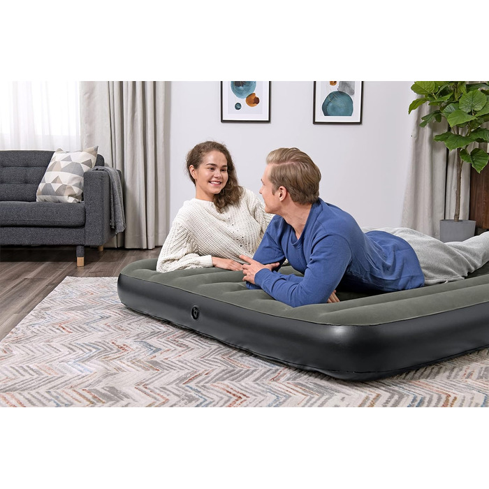 Надувний матрац Bestway Tritech Queen 203x152x25 см - для дому, відпочинку