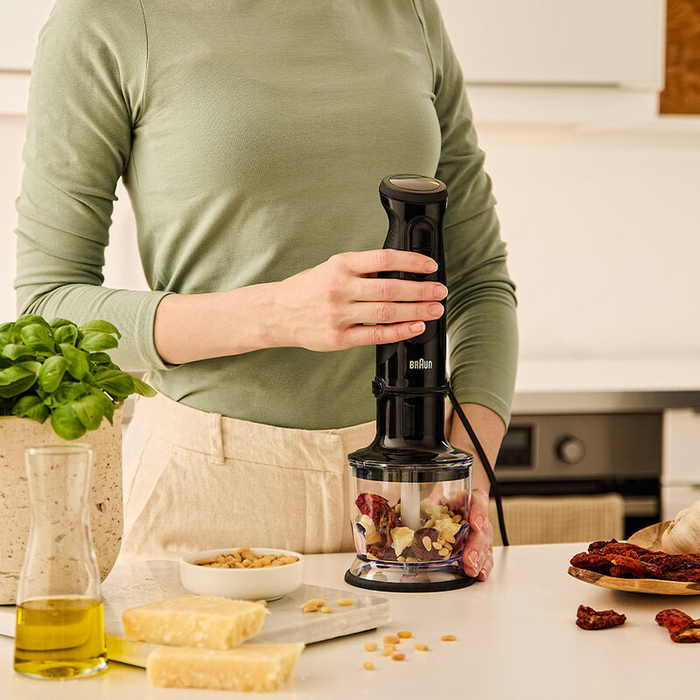 Занурювальний блендер Braun MQ30.201.MBK 900 Вт, чорний