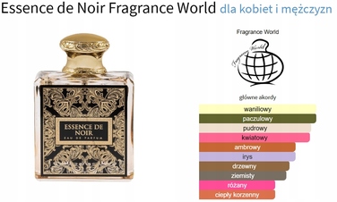 Парфумована вода для жінок Fragrance World Essence De Noir, 100 мл, спрей