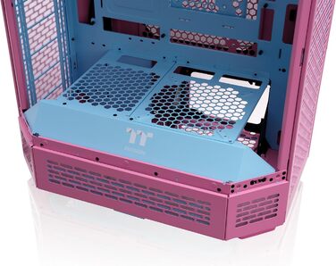 Корпус ПК Thermaltake The Tower 600 ATX Mid-Tower з вертикальним дизайном, USB-C, білий (Bubble Pink)