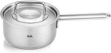 Каструля Fissler Pure Collection з нержавіючої сталі (Ø 16 см, 1,4 л) з кришкою, внутрішньою шкалою, для індукційних плит