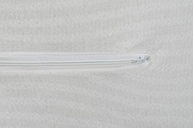 Savel - Stretch and Breathable Mattress Cover | 100x190 cm | with Perfect Fit/Mattress Protector/Zippered Cover. Cotton-blend fabric. Suitable for mattresses up to 30 cm high.
