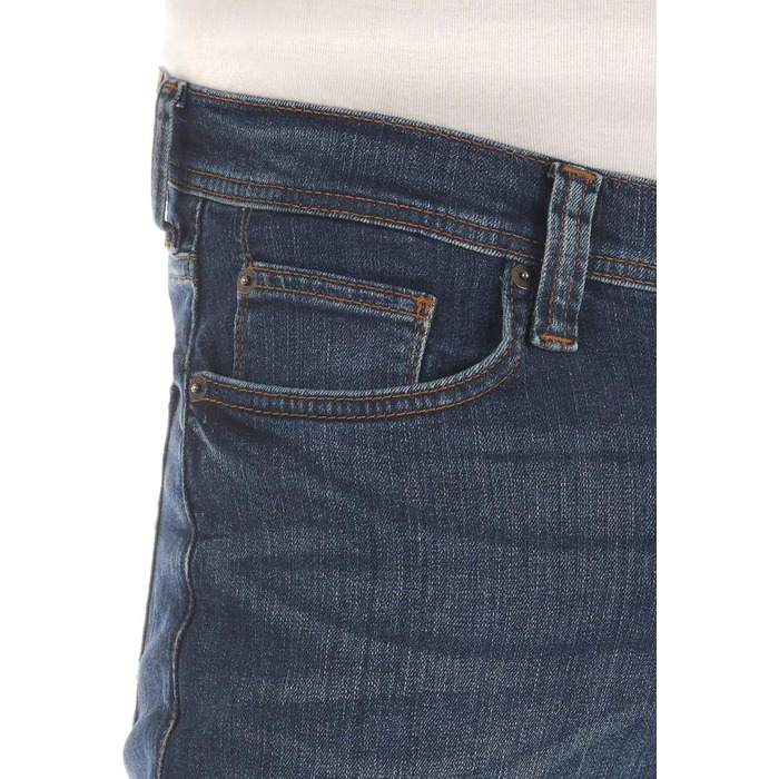 Чоловічі джинси MUSTANG Vegas Slim Fit Stretch Denim - сині, чорні, сірі (30-44, 30L-34L)