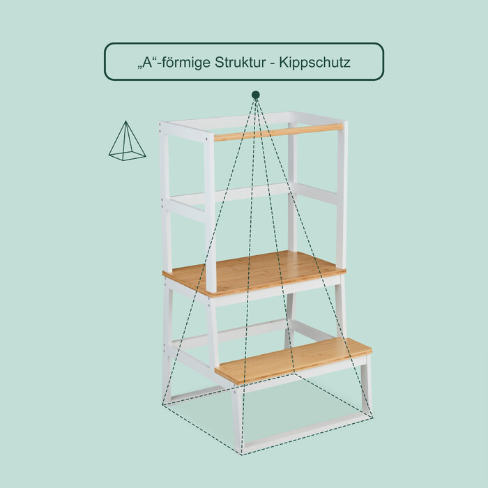 Relaxdays Learning Tower від 1 року