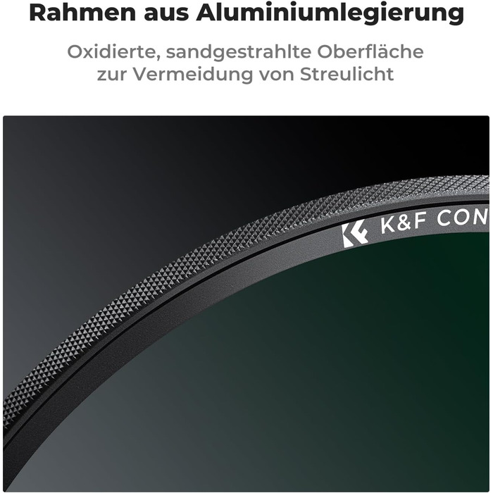 UV-фільтр K&F Concept K-Serie 72mm з магнітним кріпленням для захисту об'єктива