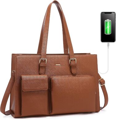 LOVEVOOK Сумка-шоппер для жінок, велика, для ноутбука 15.6