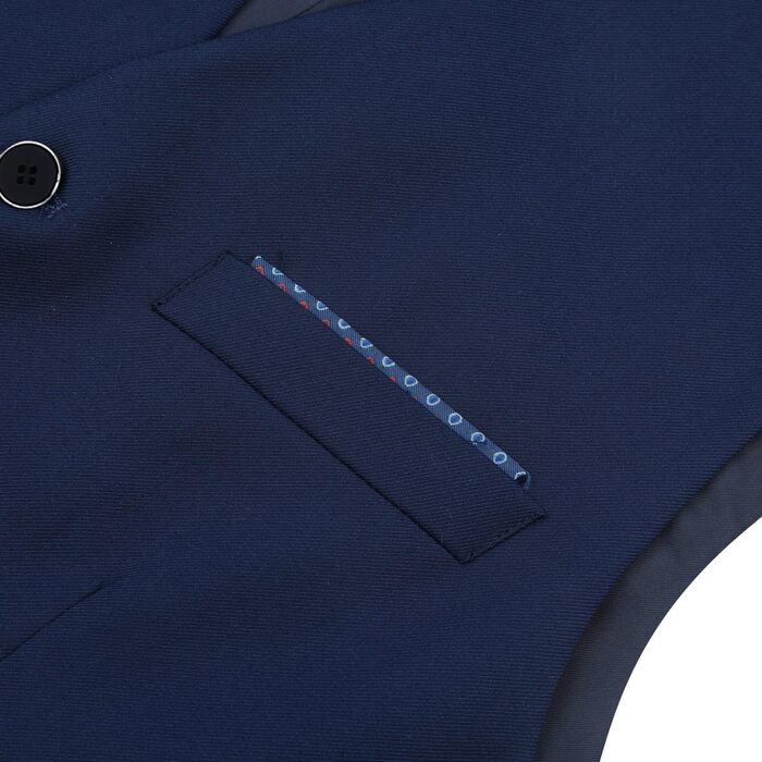 Чоловічий класичний жилет Athemen Slim Fit з V-подібним вирізом для костюма, бізнес-стиль та весіль (3XL, синій #922)
