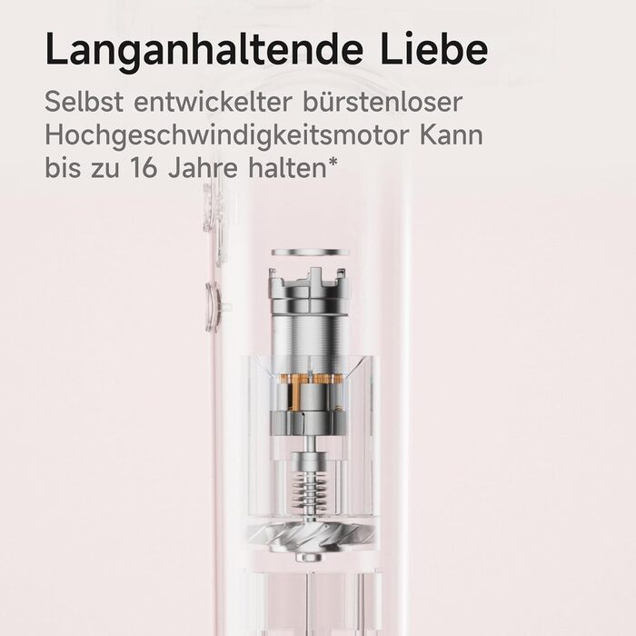 Фен Laifen з магнітною насадкою, 200 млн негативних іонів, 110 000 об/хв, Rosé Gold (Swift Premium)