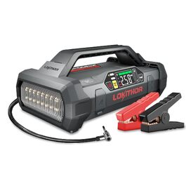 Бустер-стартер LOKITHOR JA300 з компресором 150 PSI та Powerbank 1500A для автомобіля
