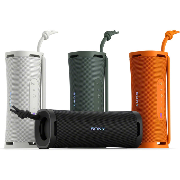 Sony ULT Field 1 - Портативна Bluetooth колонка з глибоким басом, IP67 (водонепроникна, пилозахищена), 12 год роботи, білий