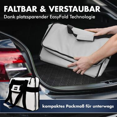 Large Cooler Bag 30L +12h Cooling - Ideal for Shopping, Car & Work - Insulated Bag, Thermos Bag, Lunch Bag & Picnic Bag - Large Cooler Bag - Men's Lunch Bag - Lunch Bag