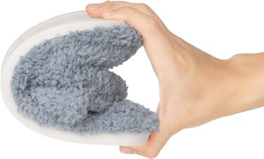 Домашні тапочки Dokela для жінок та чоловіків: зручні, з піною пам'яті, з штучним хутром, антиковзаючі, блакитні, 38/39 EU