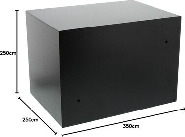 Торговий сейф Burg Wächter Favor S3 E з кодовим замком, чорний (250 x 350 x 250 мм), електронний, однотуровий