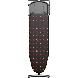 Laurastar Ironing Board Plusboard, 42cm x 125cm, 100% cotton, Suitable for most steam irons, Adjustable height, Integrated wheel set, 9kg, Comfortable storage