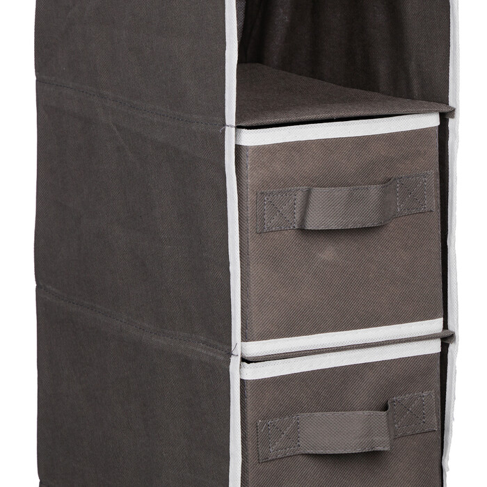 Relaxdays Hanging Shelf Closet Organizer with 7 Compartments