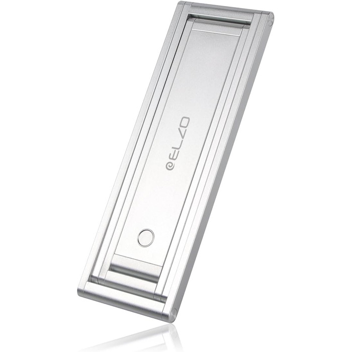 LED лампа настільна ELZO з регулюванням яскравості та гнучкою ніжкою, срібна