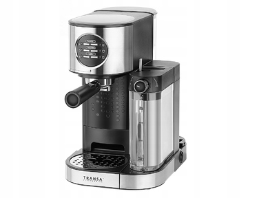 Ріжкова кавомашина Transa Electronics MultiCoffee, 1470 Вт, чорна