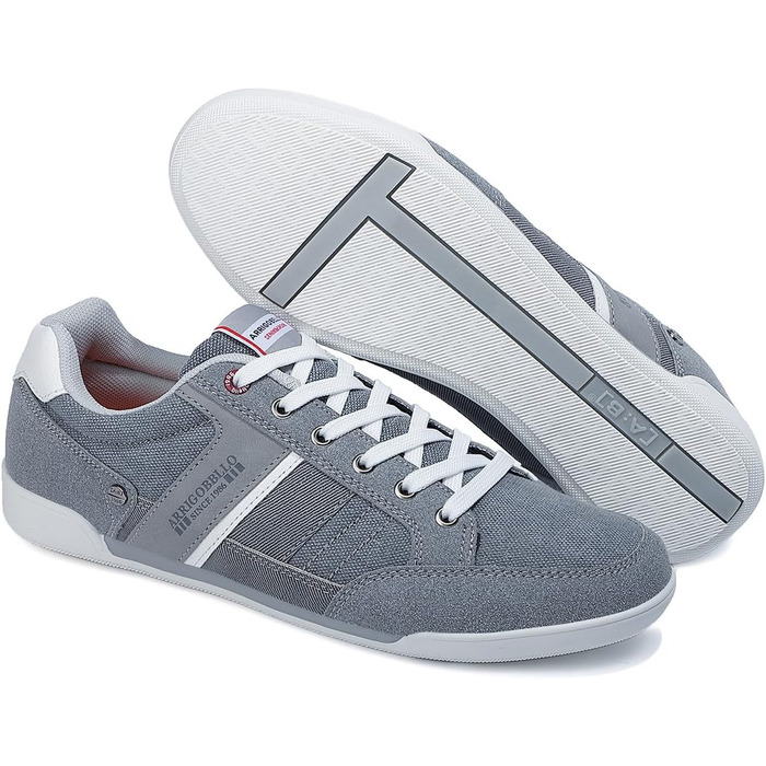 ARRIGO BELLO Кросівки для чоловіків: шкіряні, спортивні, класичні, сірі (41-46)