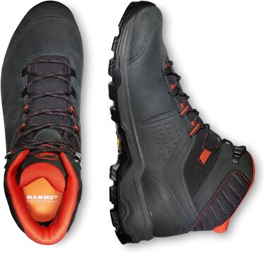 Черевики чоловічі Mammut Mercury IV Mid GTX 43 1/3 EU Black Hot Red