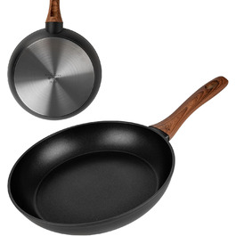 Сковорода з антипригарним покриттям для індукційних плит, Ø 20 см - антипригарна сковорода для всіх типів плит (газ, електрика)