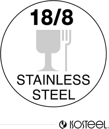 Охолоджувач пляшок Isosteel VA-9568 з нержавіючої сталі 18/8, подвійні стінки, матова поверхня