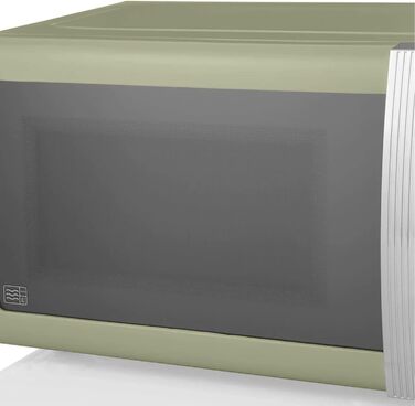 Мікрохвильова піч Swan Retro SM22030GNEU 20L, зелена, 800W, вінтажний дизайн