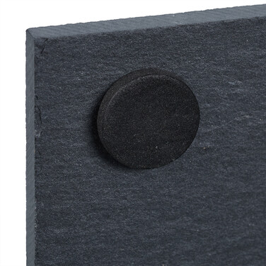 Relaxdays Slate Coasters, Set of 8