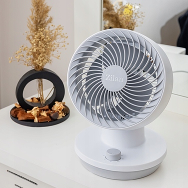 Настільний вентилятор Zilan Air Circulator, білий