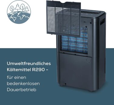 Beurer LE 150: Електричний осушувач повітря - 12 л/24 год, для дому та сушіння білизни, тихий, проти цвілі та запахів, резервуар 2 л, до 30 м²