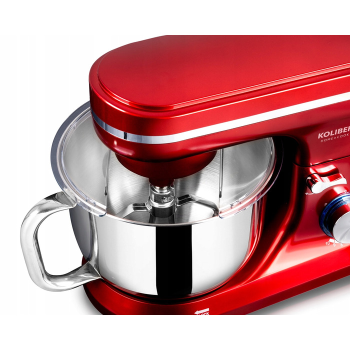 Кухонний комбайн Koliber Robomax X-2400-W 1300 Вт, червоний