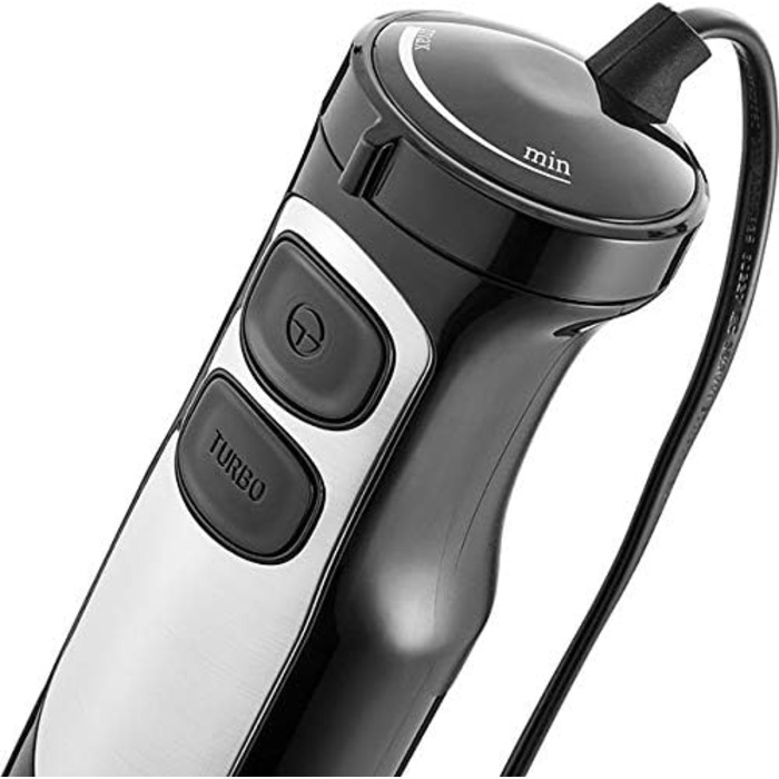 Блендер ZWILLING Stabmixer 550 Вт з мірним стаканом 600 мл, нержавіюча сталь 18/8