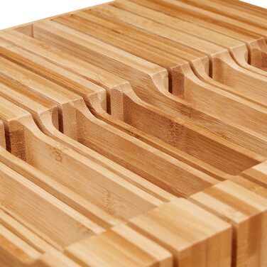 Relaxdays Drawer Knife Holder for 16 Knives