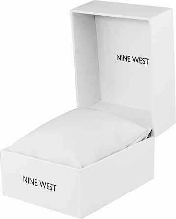 Жіночий наручний годинник Nine West з мілльярдним браслетом (Сріблястий)