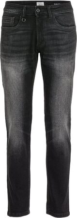 Джинси чоловічі camel active Slim Fit Raw Denim, чорний (Asphalt - 88), 40W 32L