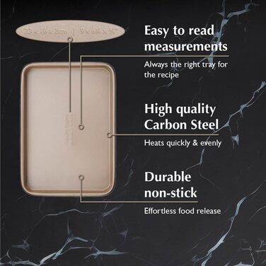 Форма для випічки Stanley Rogers Ceramabake антипригарна керамічна 20x7 см (23x16x2 см) без PFAS, PTFE, PFOA, кадмію та свинцю