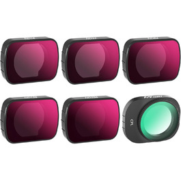 Набір ND фільтрів для DJI Mini 4 Pro | FPVtosky Mini 4 Pro | CPL, ND16, ND32, ND64, ND128, ND256