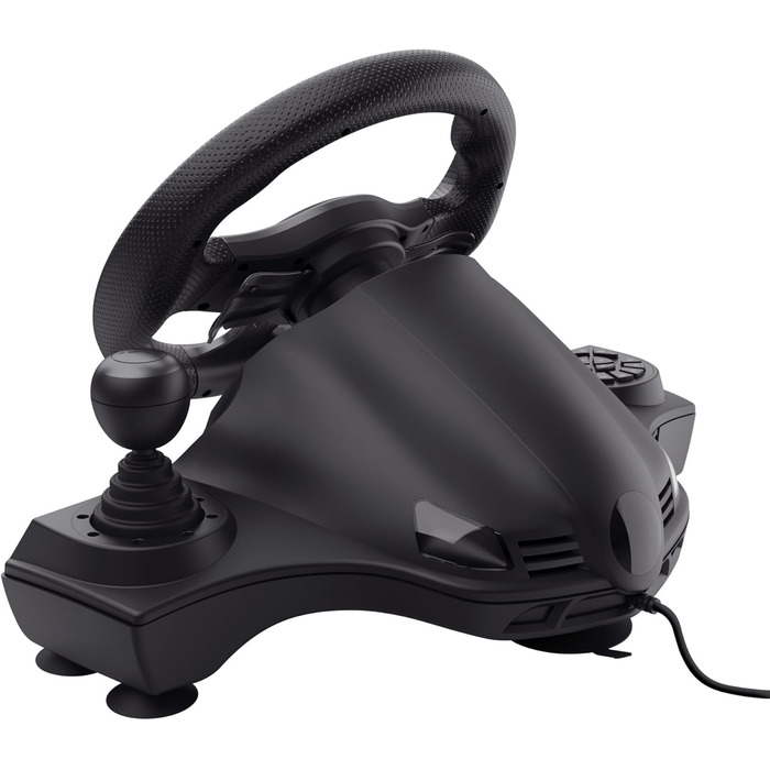 Руль для гонок Trust GXT 289 Movi з педалями та перемикачами швидкостей, сумісний з PC, Xbox Series X/S, PS4, Nintendo Switch