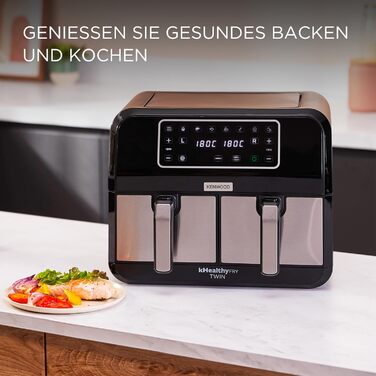 Kenwood kHealthy Fry Twin Air Fryer HFM20.000MB