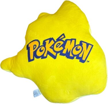 Подушка Pokémon Пікачу сплячий, м'яка плюшева, 50x45 см, ліцензія