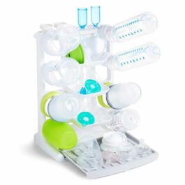 Вертикальна сушарка для дитячих пляшечок та аксесуарів Munchkin Tidy Dry, біла, компактна