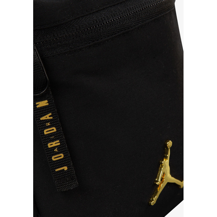 Сумка-слінг Jordan Airborne з металевим логотипом, чорна