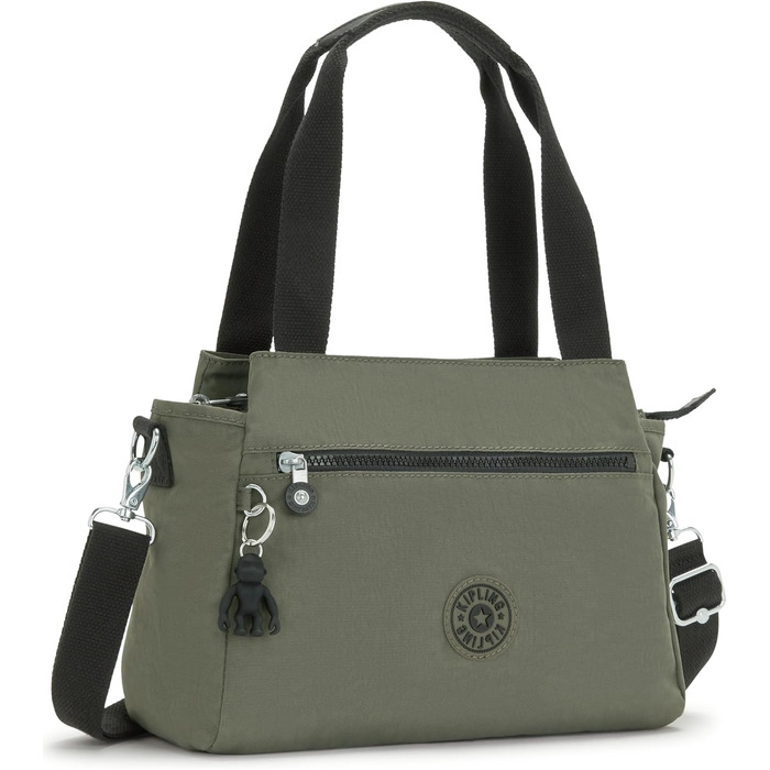 Сумка Kipling Elysia через плече, зелений мох, середній розмір