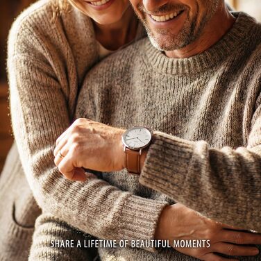 Чоловічий годинник Infantry MDC: мінімалістичний дизайн, кварцовий механізм, шкіряний ремінь (колір: коричневий)