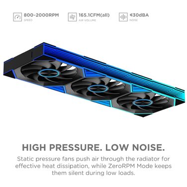 Система рідинного охолодження TZMRIT PF360 AIO 360мм з 5.5